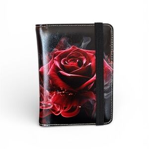 NEW Rose Passport Holder with Pen
